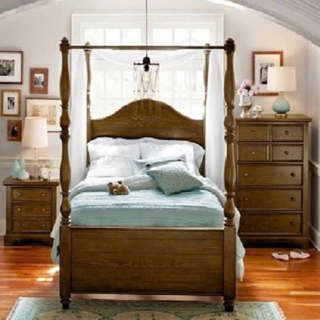 Carlyle Rustic : Giường Ngủ Châu Âu , King Size